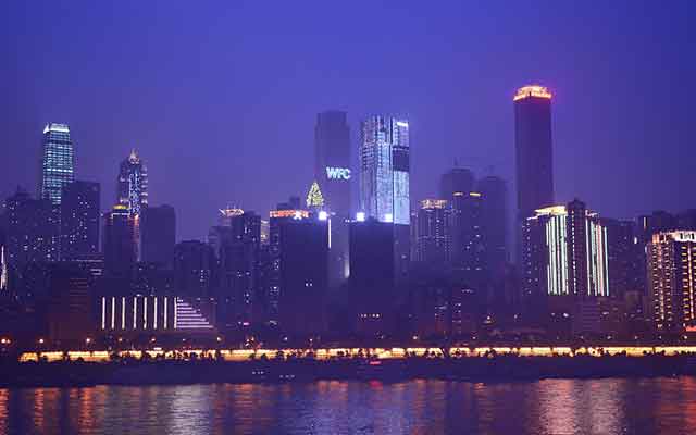 重庆旅游：两江夜景游船
